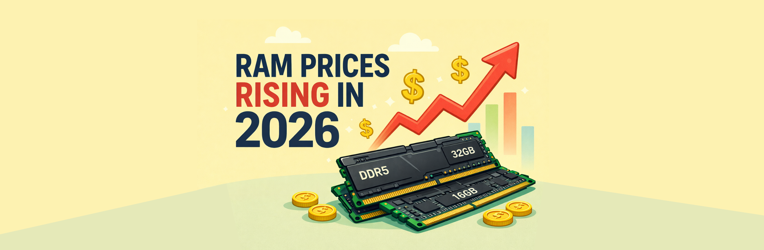 RAM prices rising in 2026